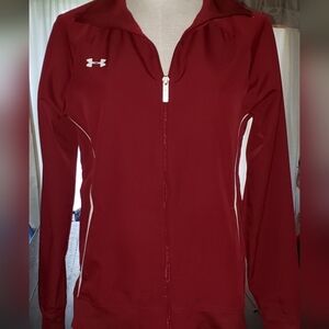 Under Armour nylon zip front jacket